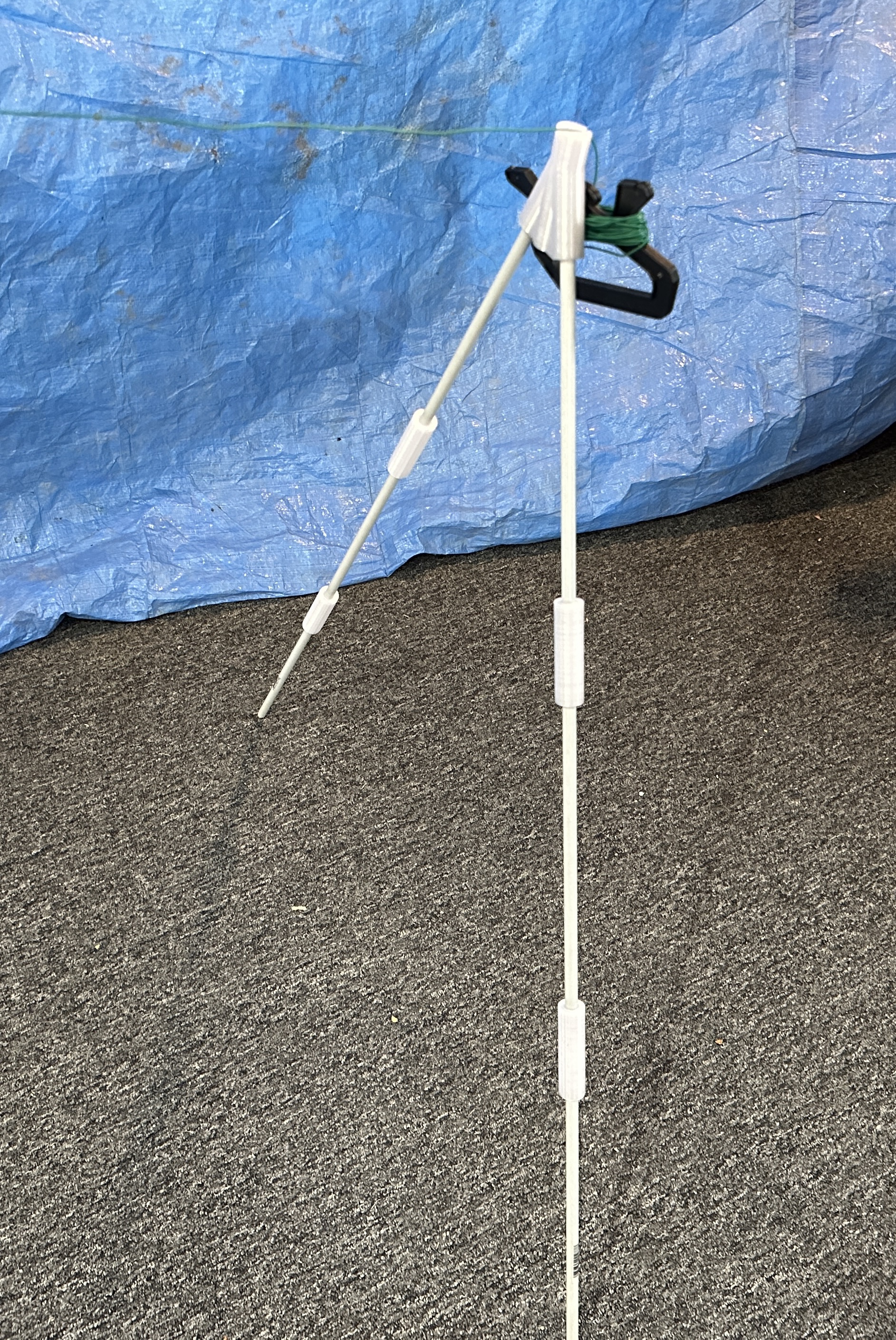 Antenna wire Bipod