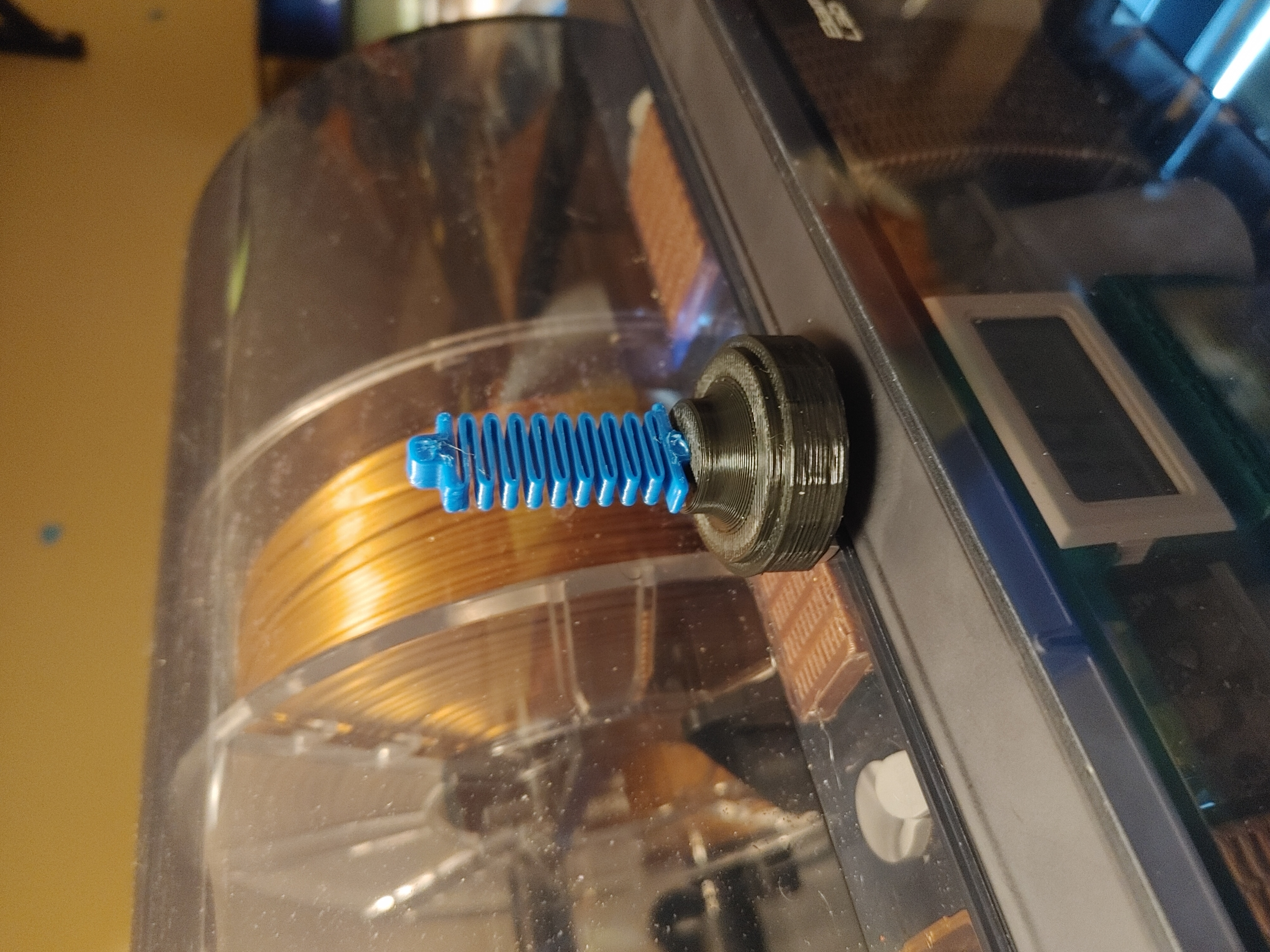 Bobblehead  mount for Bambu AMS 3D model thumbnail