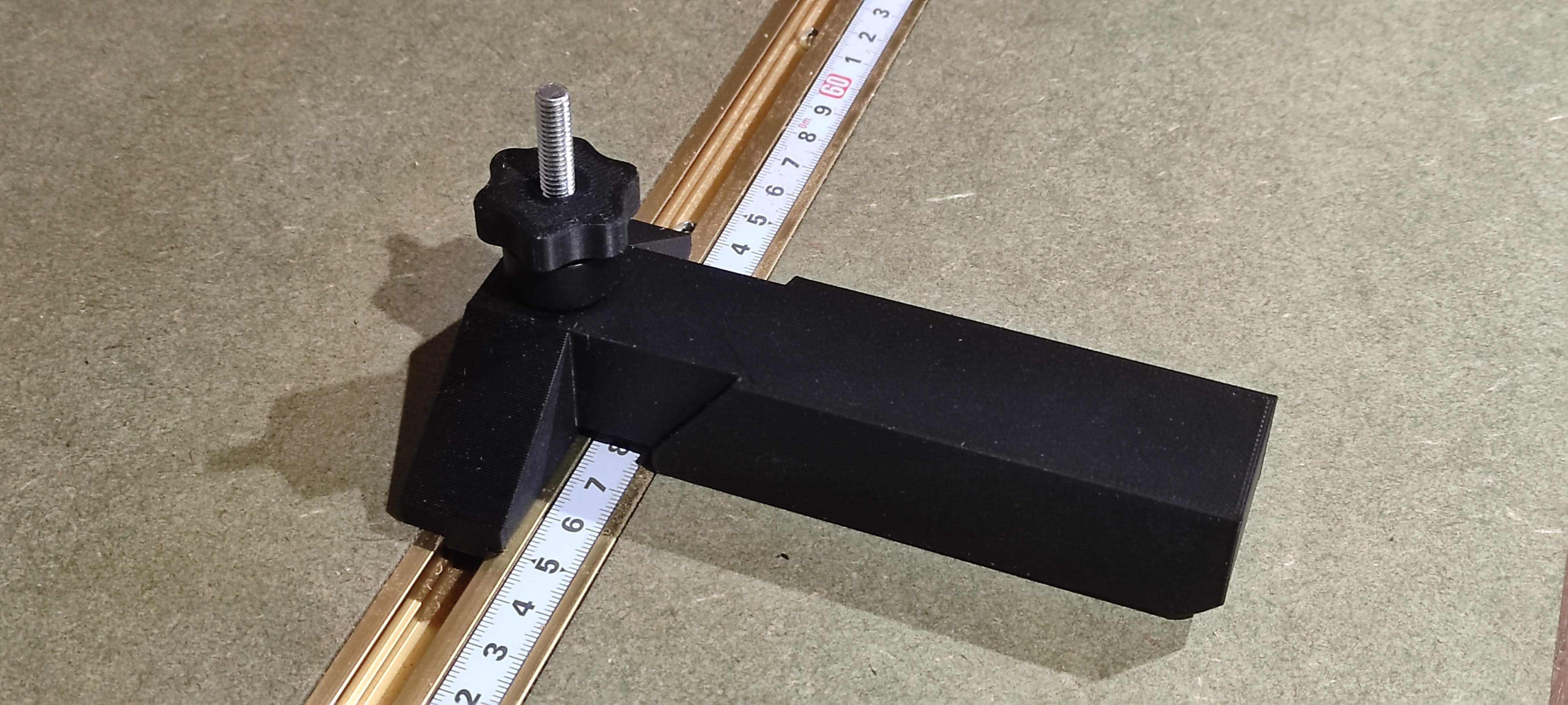 Stop Block for Mitre Saw without Fence
