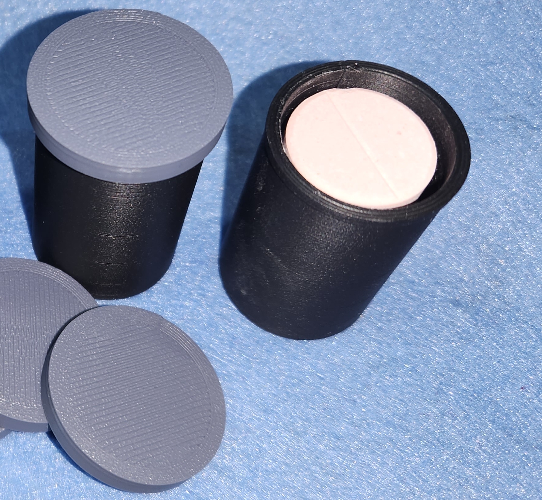 35mm Film Cannister Pill Glucose Tablet Thing Cannisters By 35mm Film Cannister Pill Glucose Tablet Thing Cannisters By