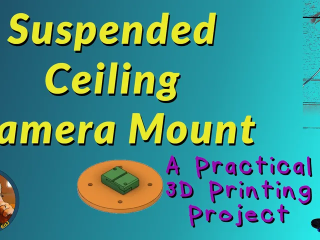 Suspended Ceiling Camera Mount