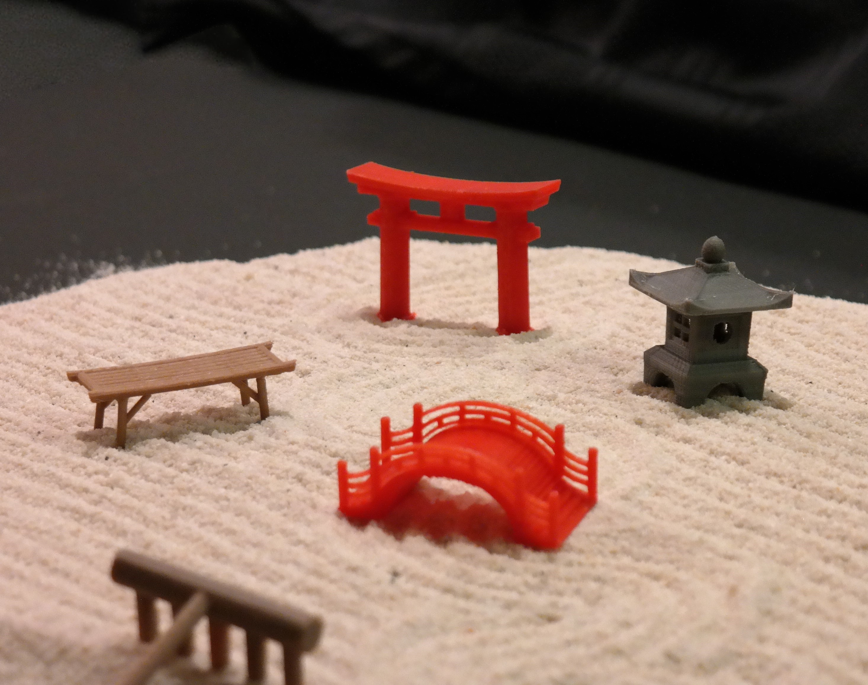 Japanese Garden Chopstick Holders