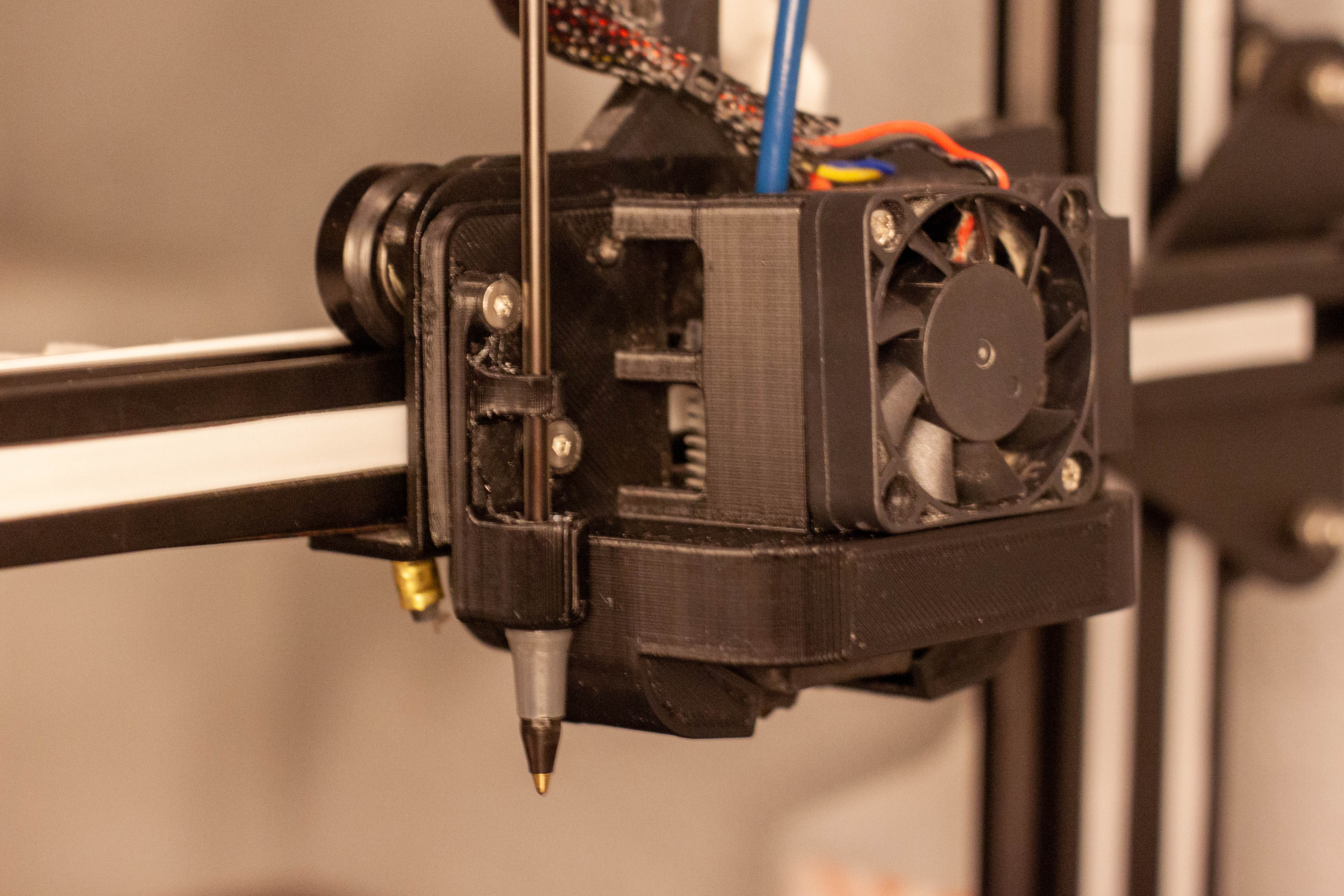 Ender 3 V2 Pen Plotter/Holder by Landon Campbell Download free STL