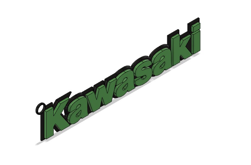Kawasaki keychain