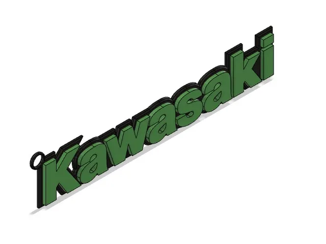 Kawasaki keychain