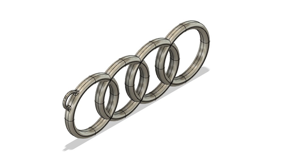 Audi keychain