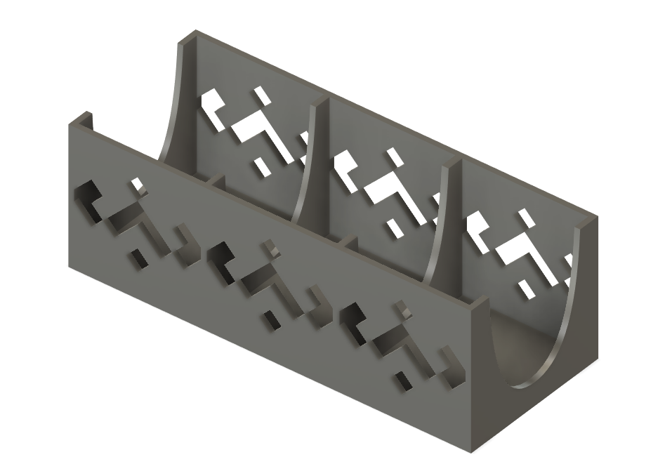 Tea Bag Cuddy - 3 Compartments