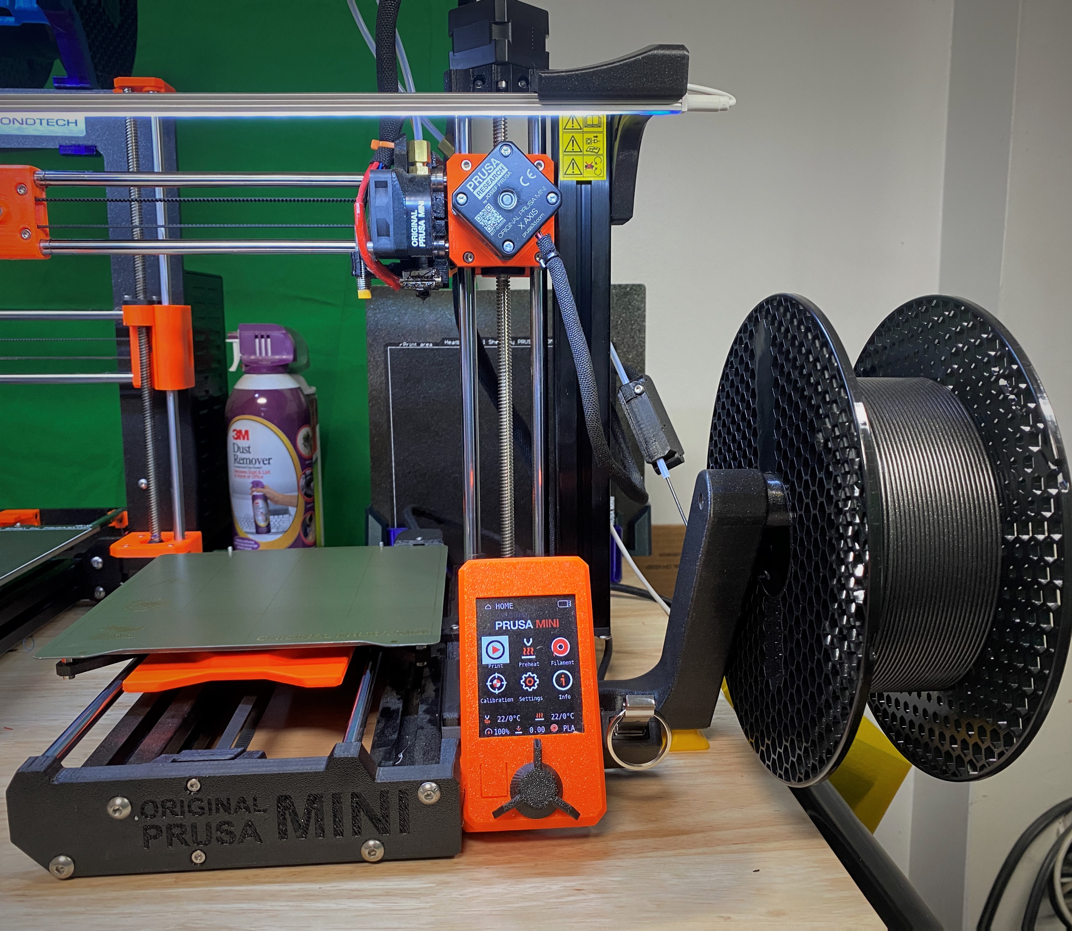 Z42 Prusa Mini Side Spool Holder Variable Height