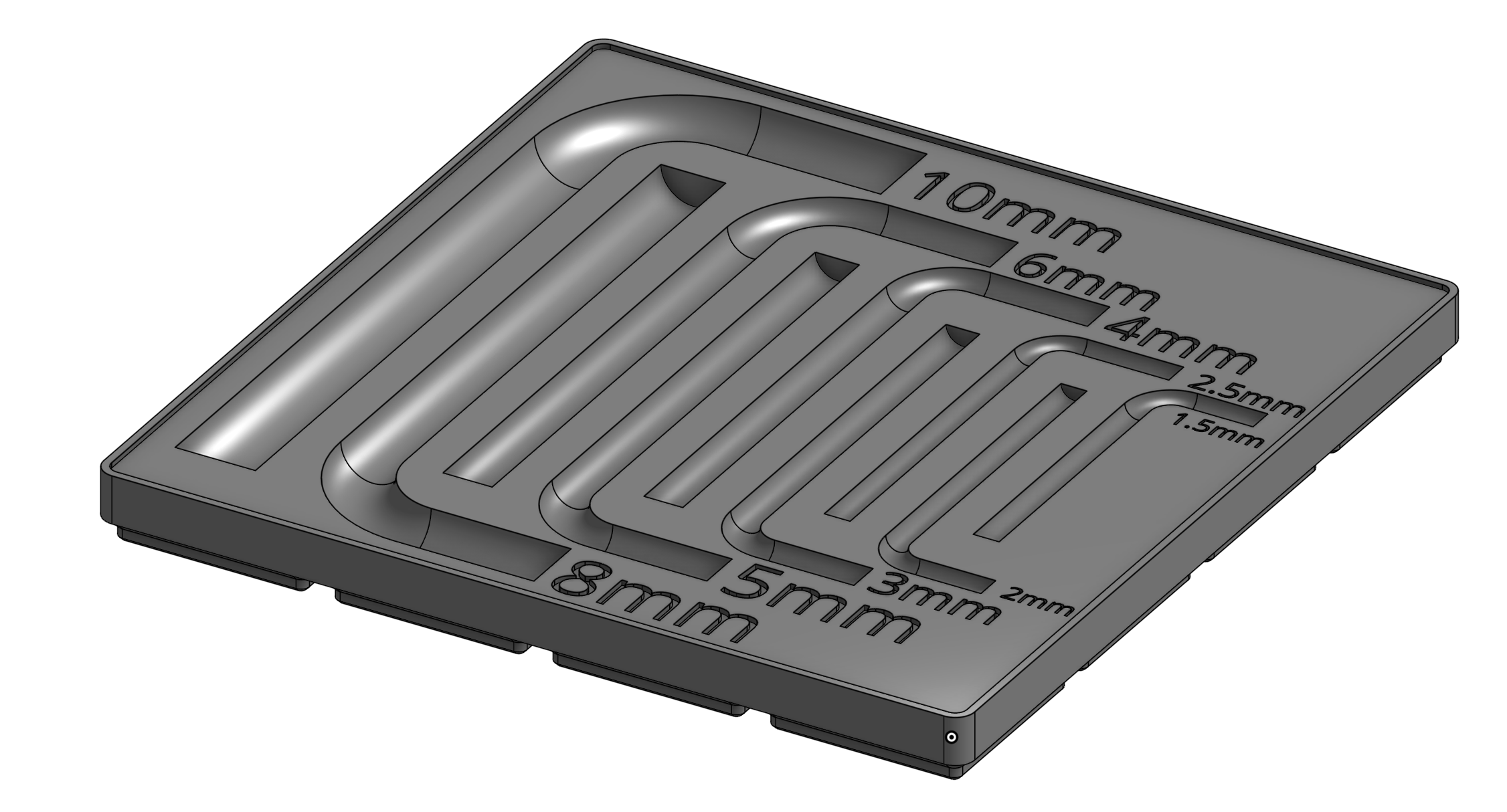 WERA Mini Hex Key Metric Gridfinity Storage by Chris Download free