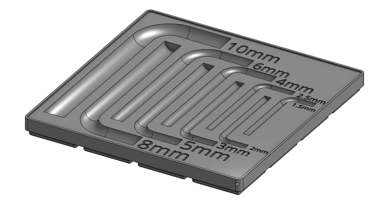 WERA Mini Hex Key Metric Gridfinity Storage by Chris | Download free ...