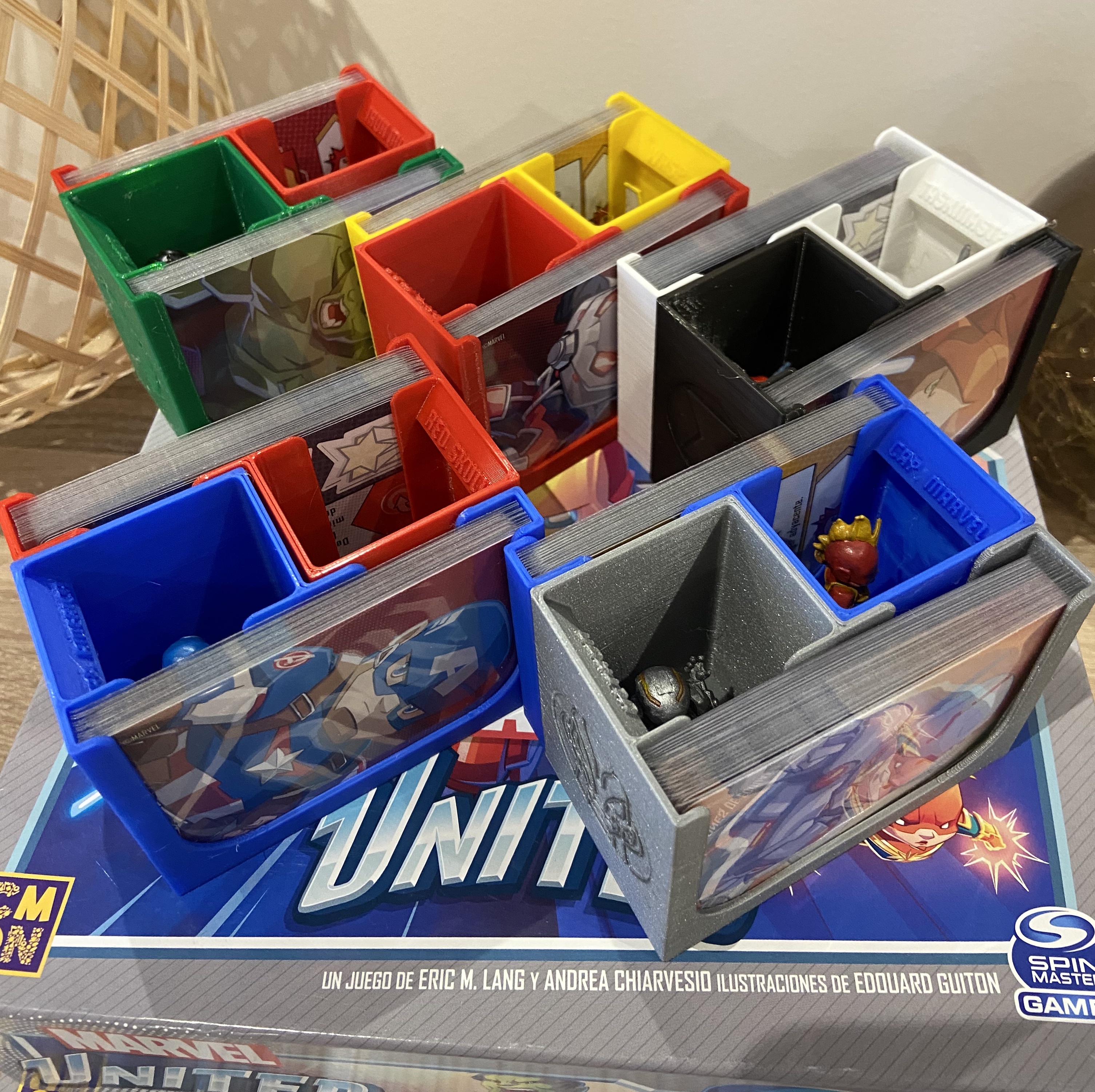 MARVEL UNITED Character trays (Core set)