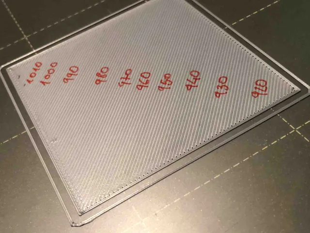 1st layer calibration TEST - Bed leveling