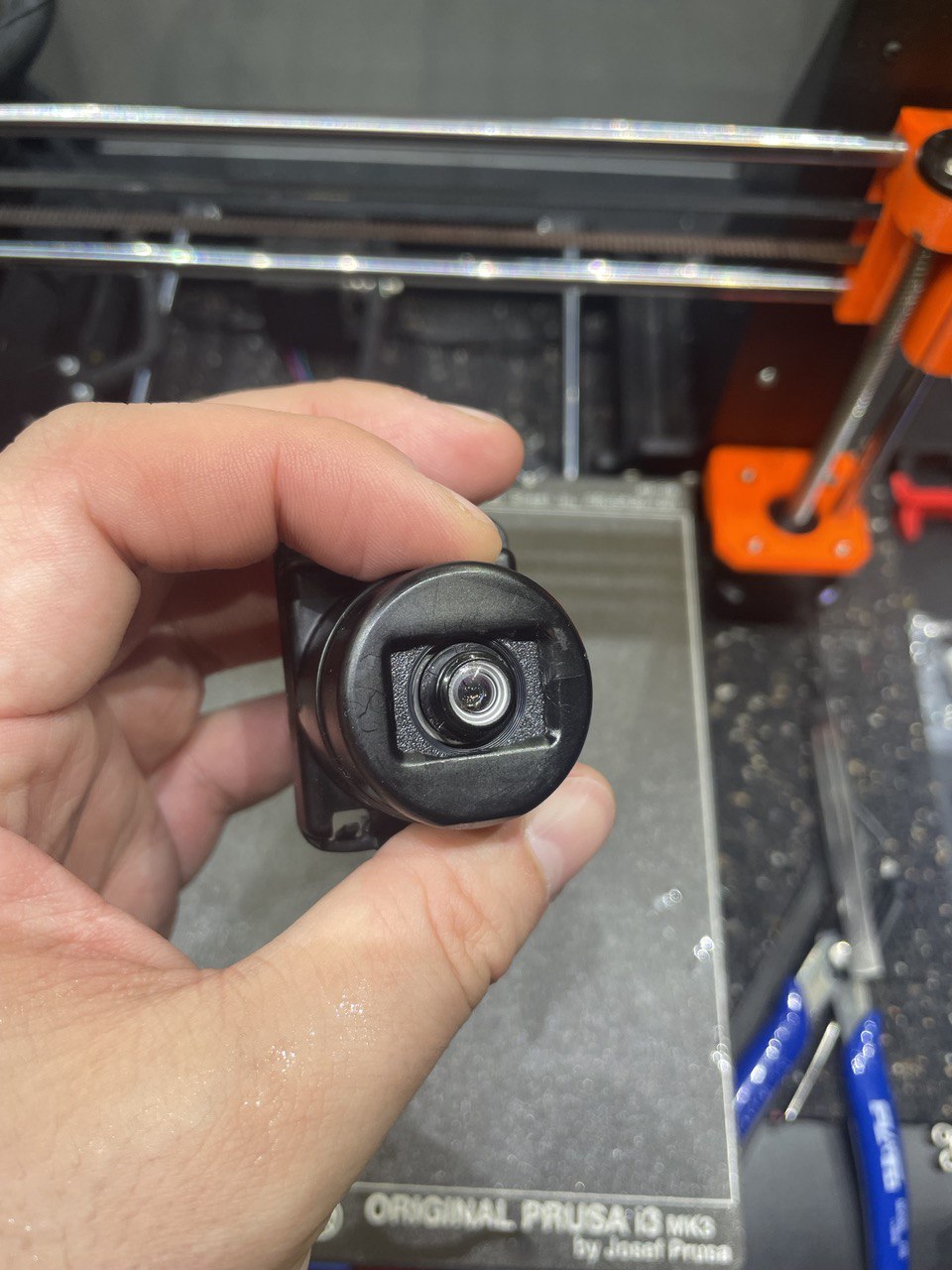 Parts for modifying FLA mirror for retrofitting Lane Assist