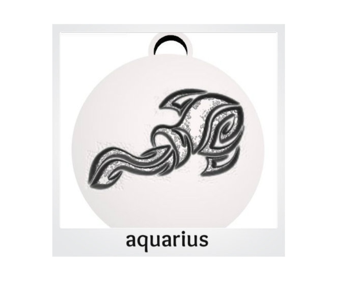 Pendants, Zodiac signs, Aquarius by Mcginnis83 | Download free STL ...