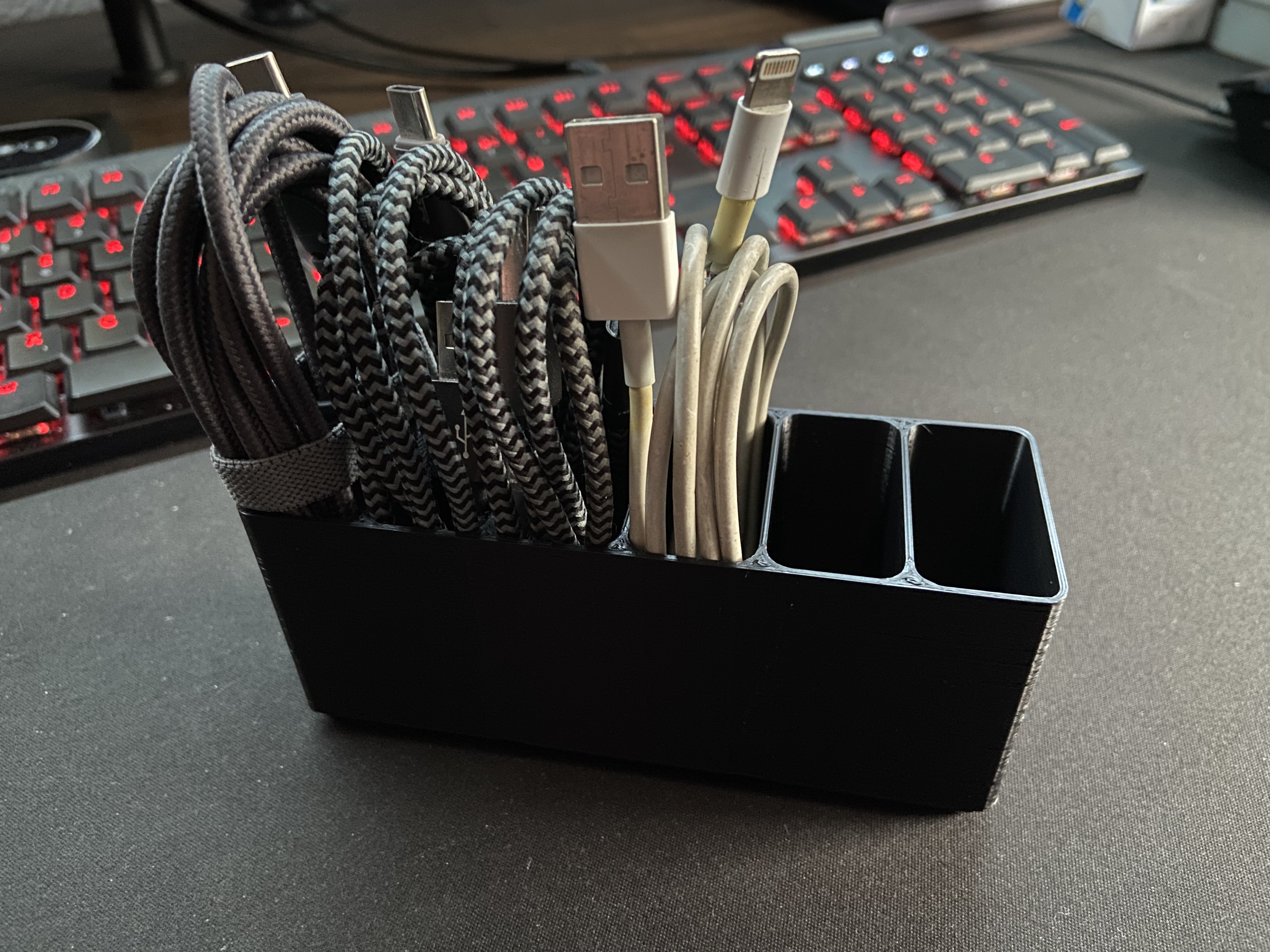 Gridfinity USB Cablemanager