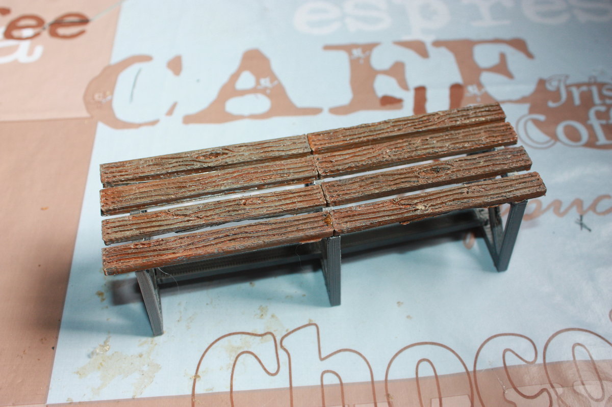 Miniatura 2 do modelo 3D Holzbank