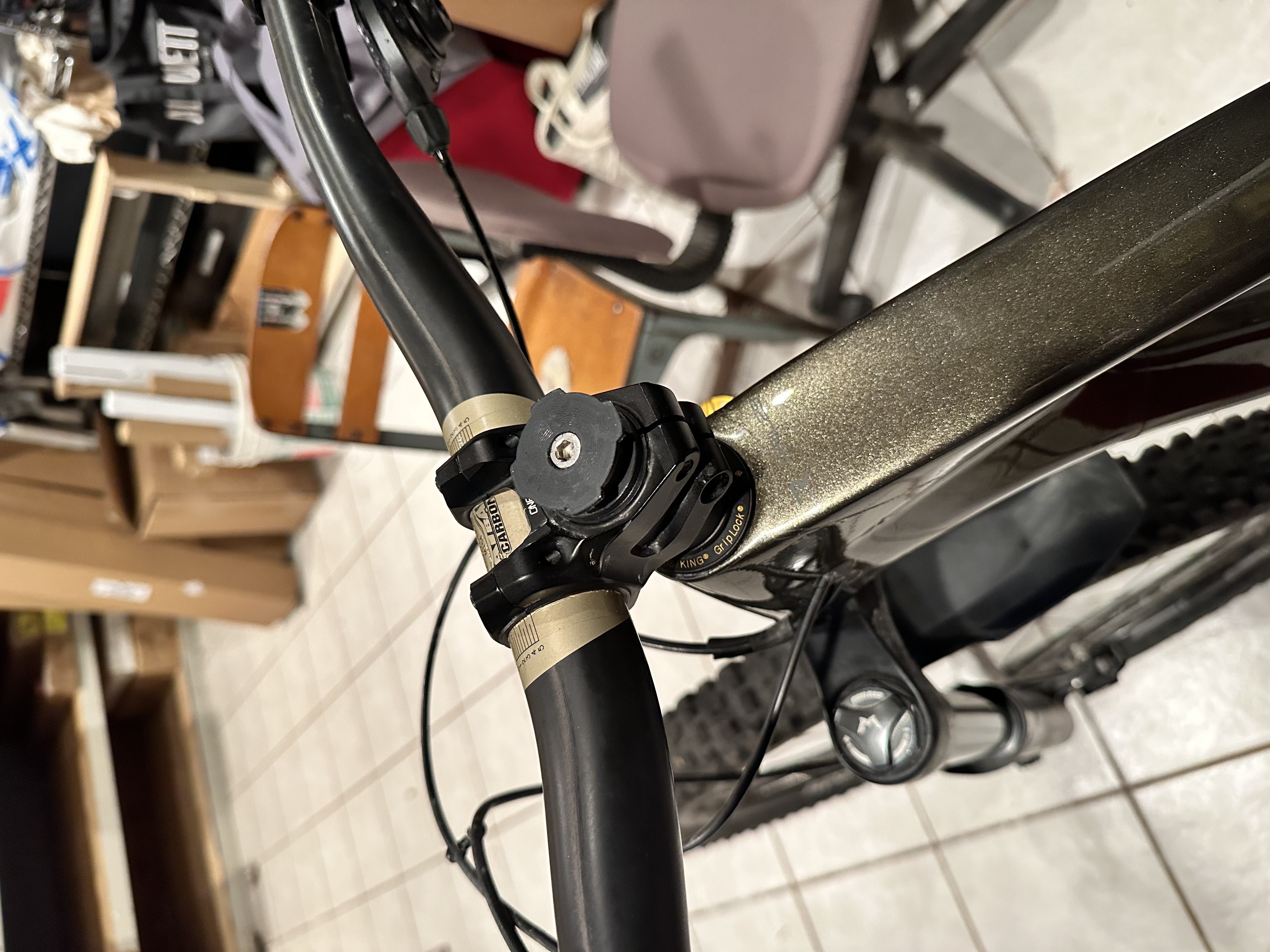 Bike Quadlock stemcap