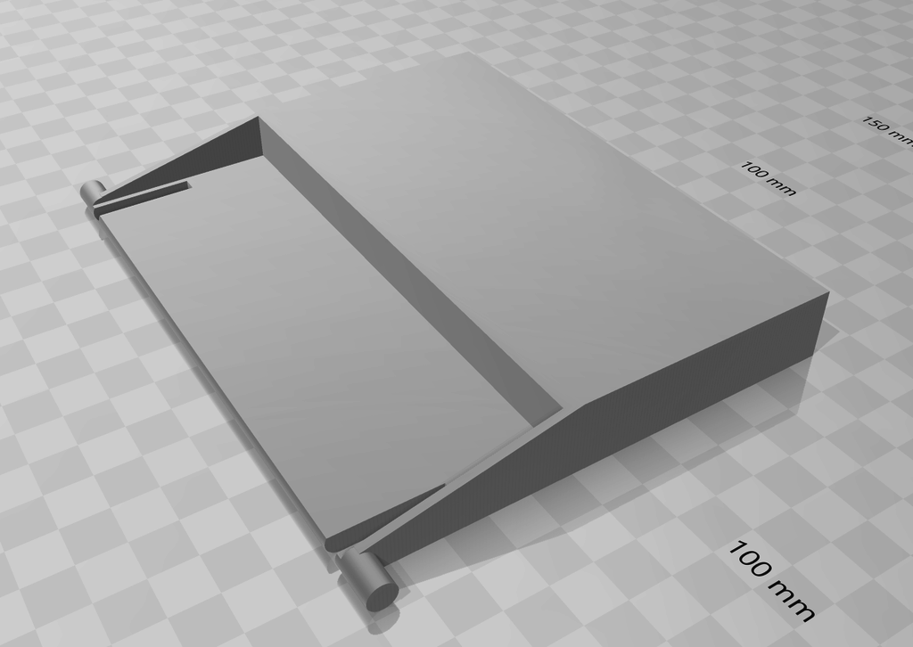Mountfield skimmer door flap by cbob Download free STL model