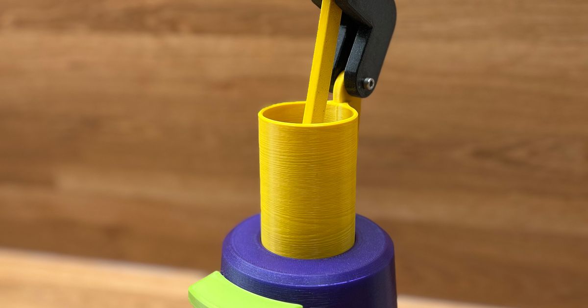 Play Dough Press by edelsteff | Download free STL model | Printables.com