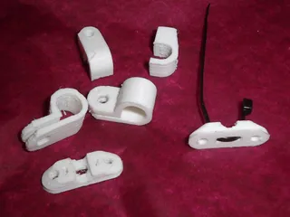 Parametric Cable or Pipe Clip