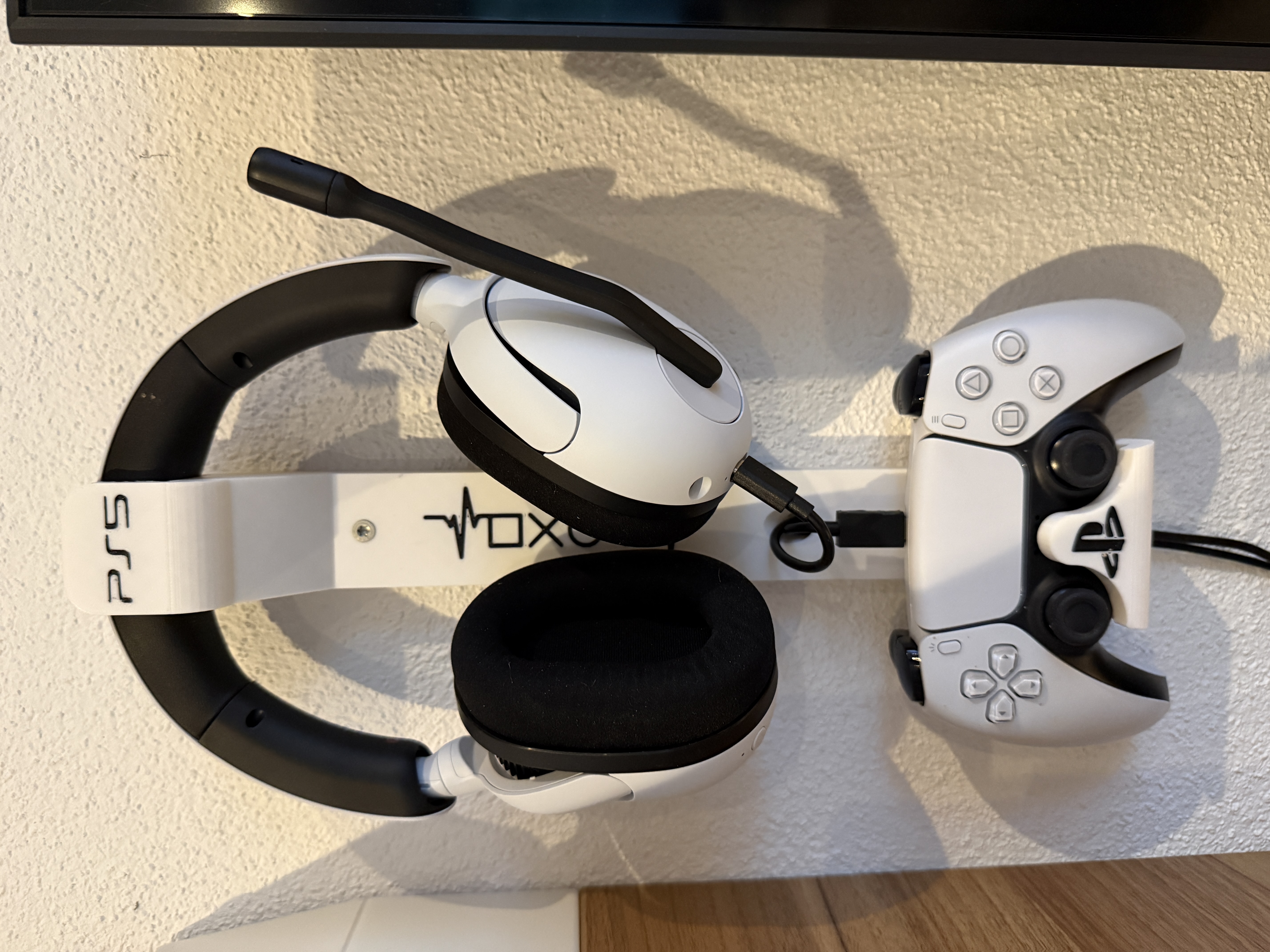 Wandhalterung PS5 Controller inkl. Headset
