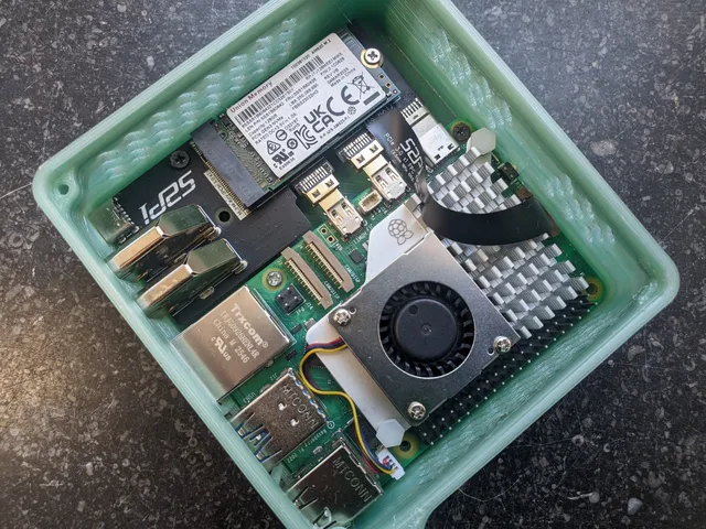 Raspberry 5 NVME full HDMI Case