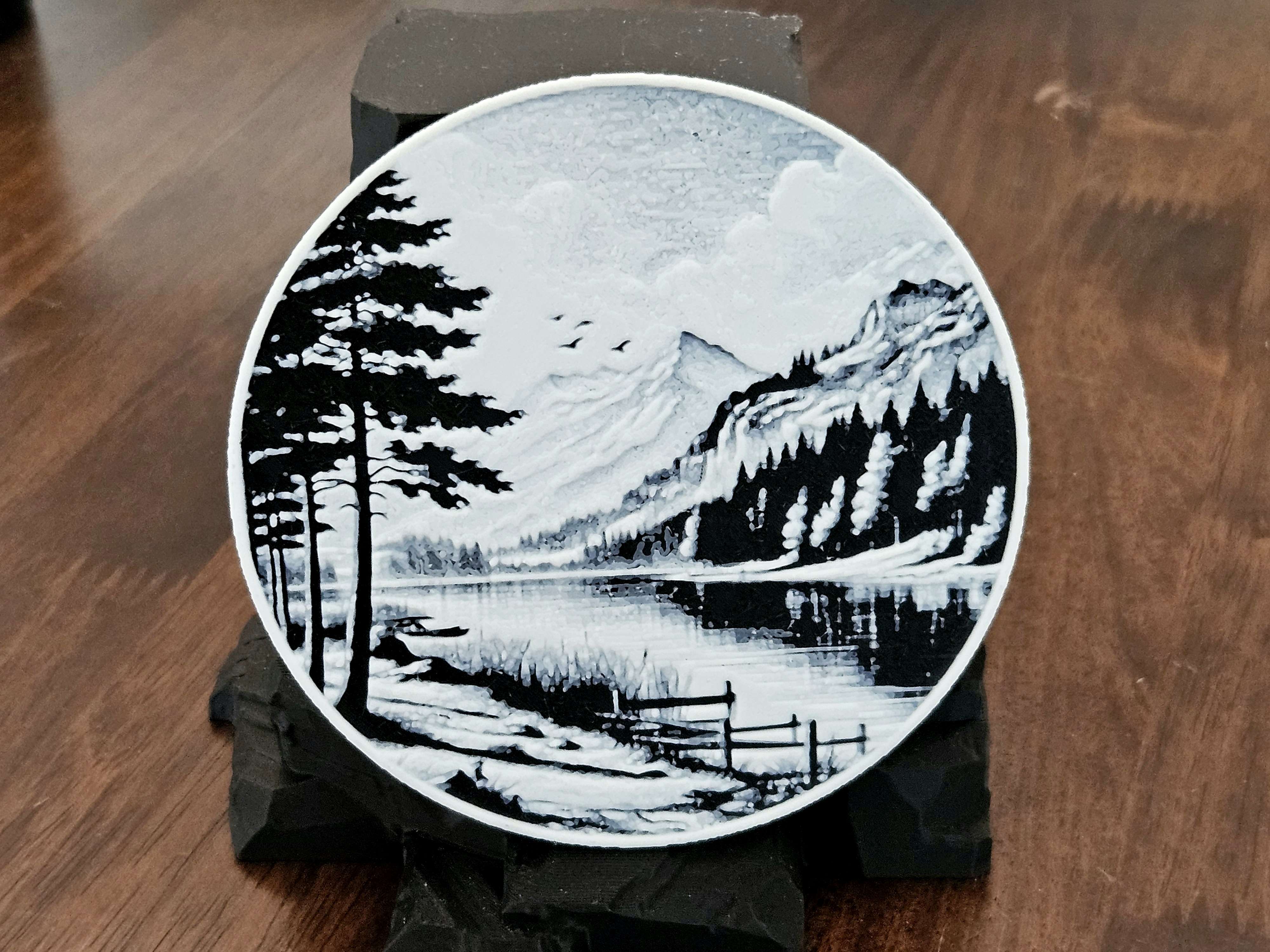 Lake Landscape - Coaster