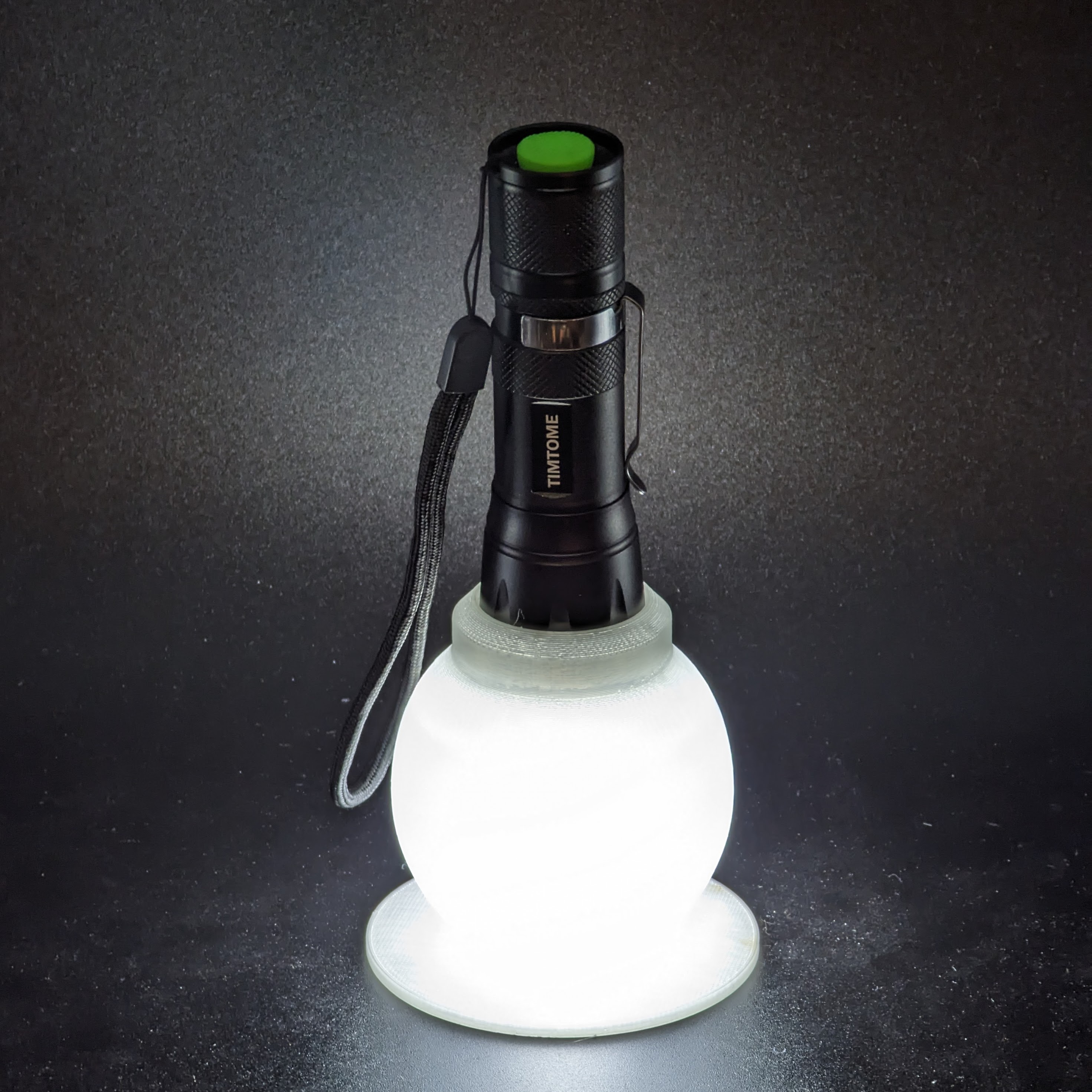 Flashlight to Lantern adapter.