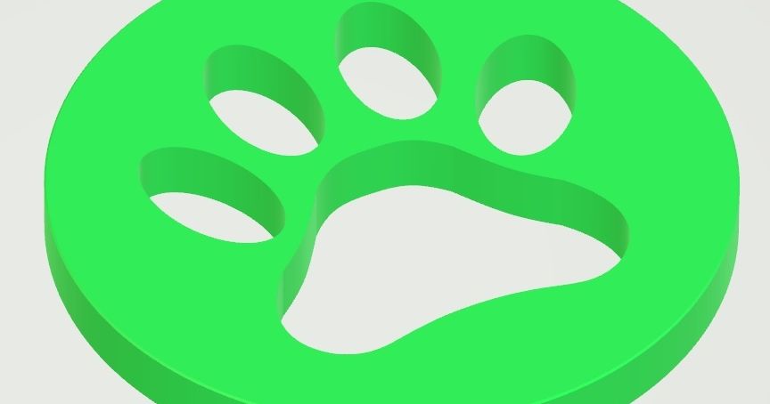 Euro Dog s Paw Coin By Frank Liebau Download Free STL Model euro-dog-s-paw-coin-by-frank-liebau-download-free-stl-model