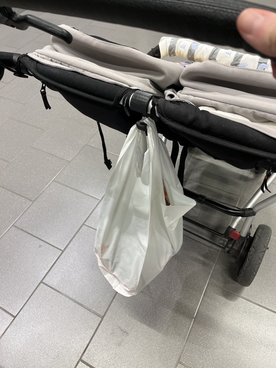Stroller hook