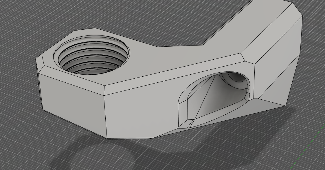 Modified CW2 mount M12x1.25 for CNLinko connectors and CANBUS umbilical ...