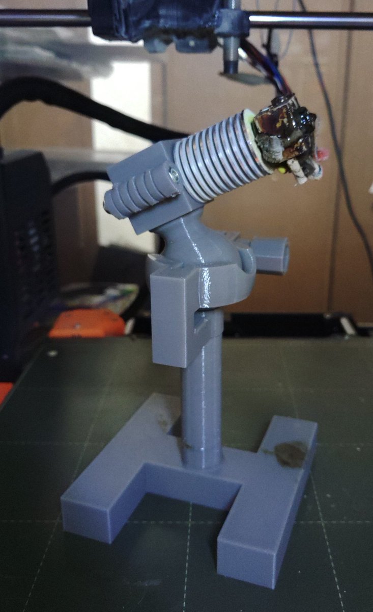 Temporary work platform for hotend E3D for Prusai3MK3S+