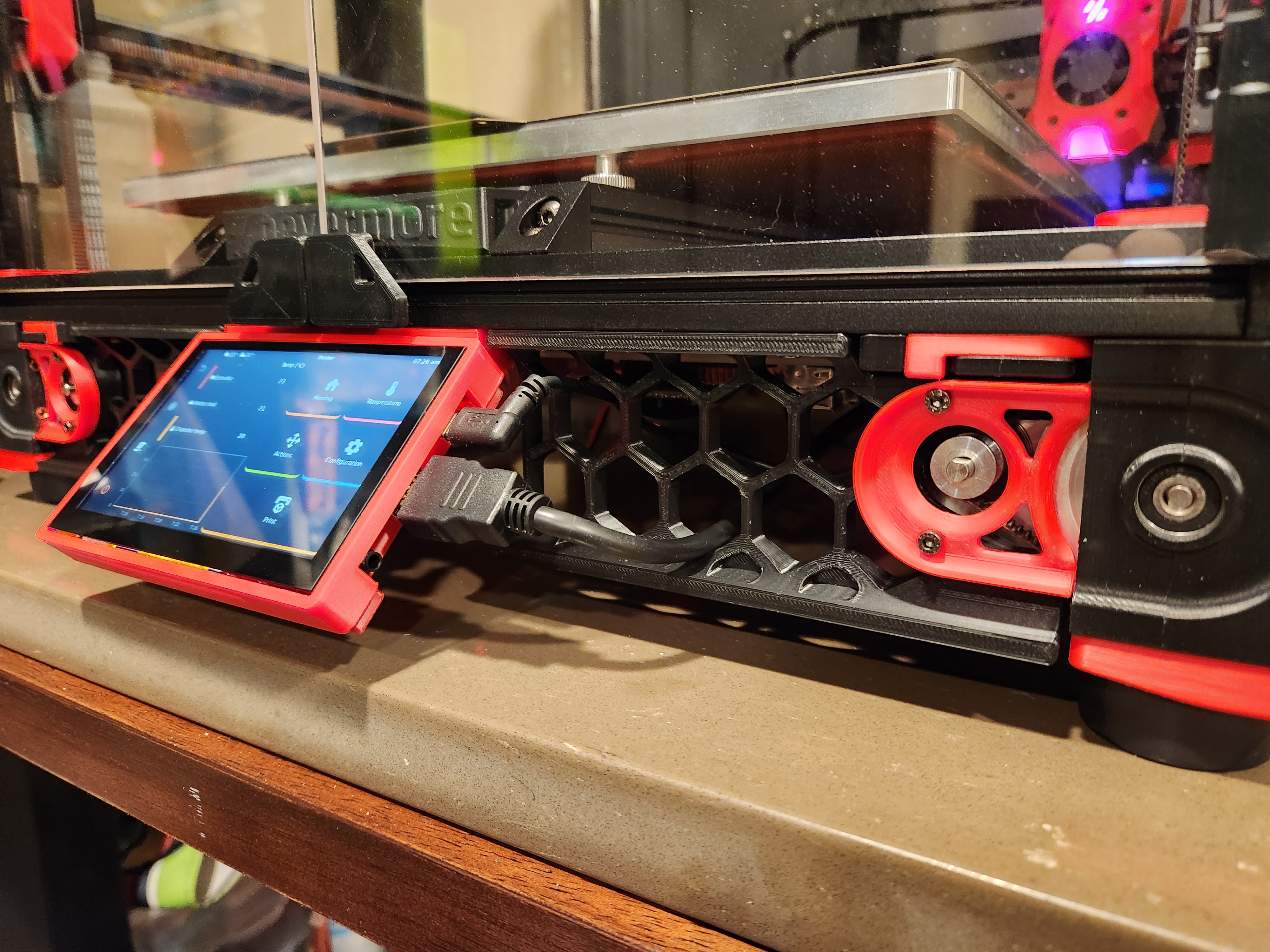 Bigtreetech HDMI5 Screen mount for Voron 2.4