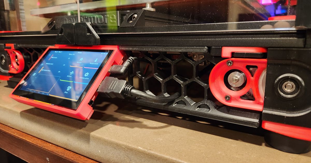 Mount for bigtreetech hdmi5 screen trident voron printable 57 off