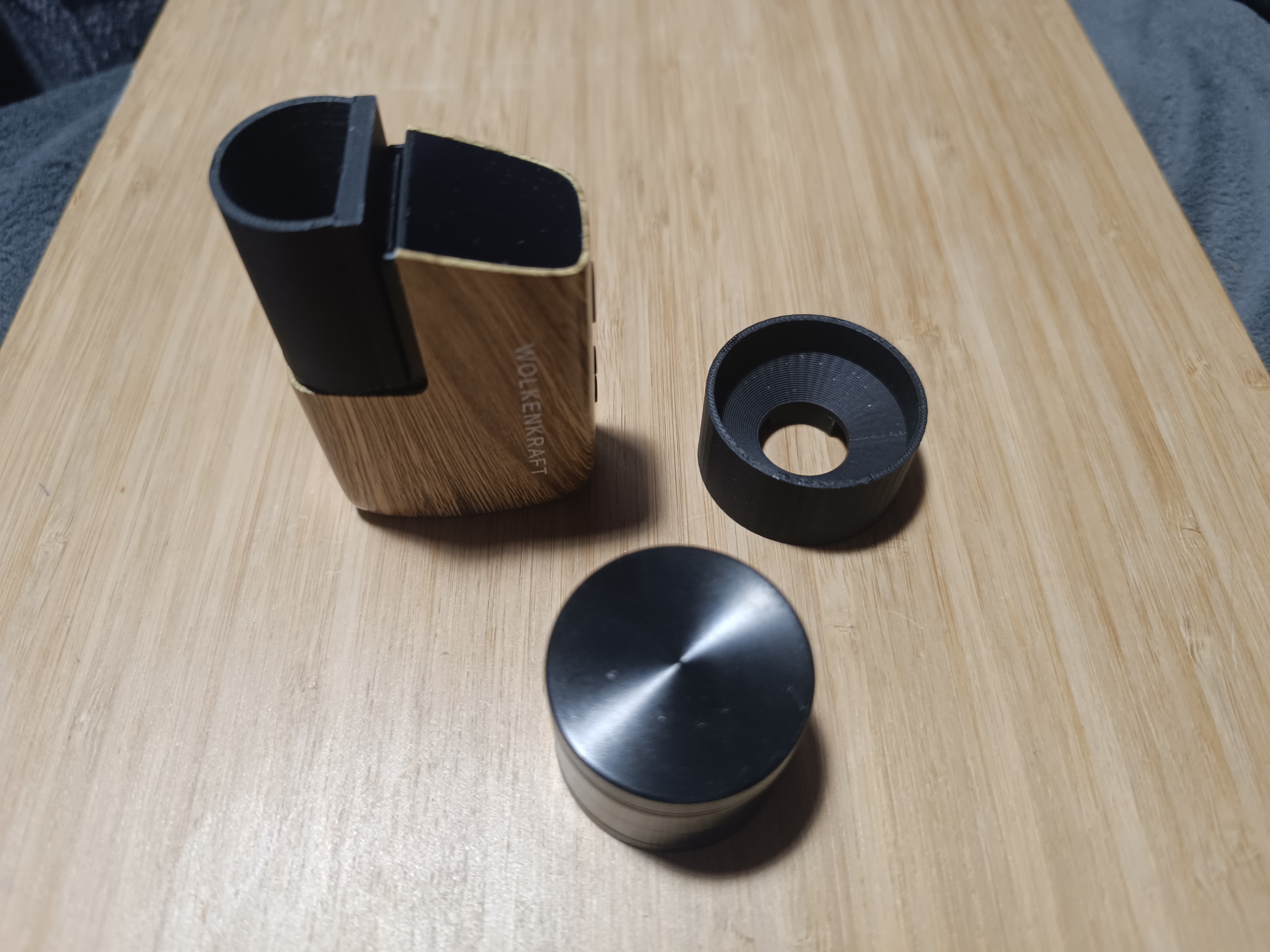 Wolkenkraft FX Mini Magnetic Funnel fits 40mm Grinder