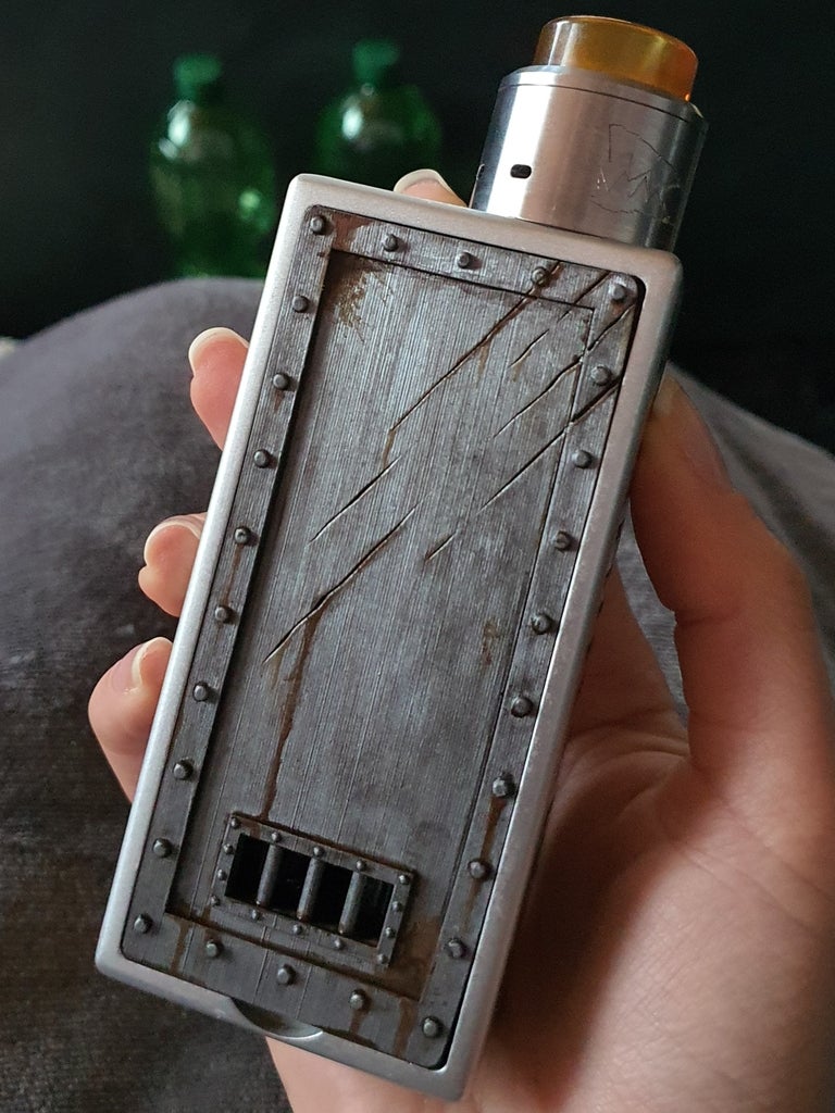 Door with claw marks (for vaping, Deathwish Cthulhu mod)
