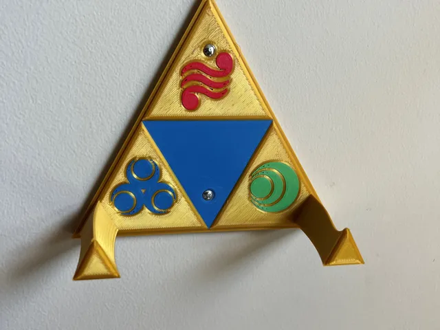 Triforce Master sword wall mount (AMS)
