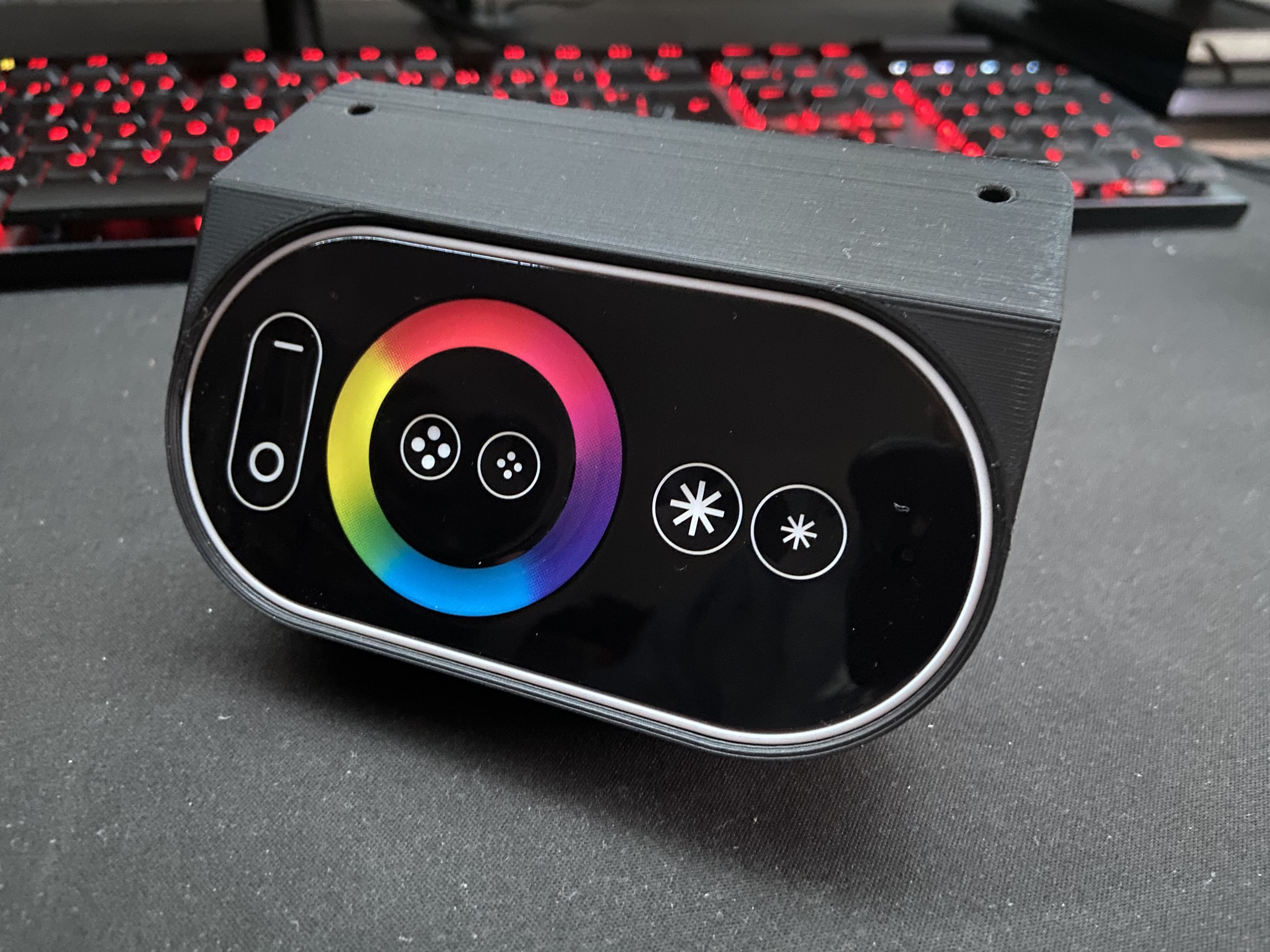 Miniatura 2 do modelo 3D LED-RGB  Controller Remote mount