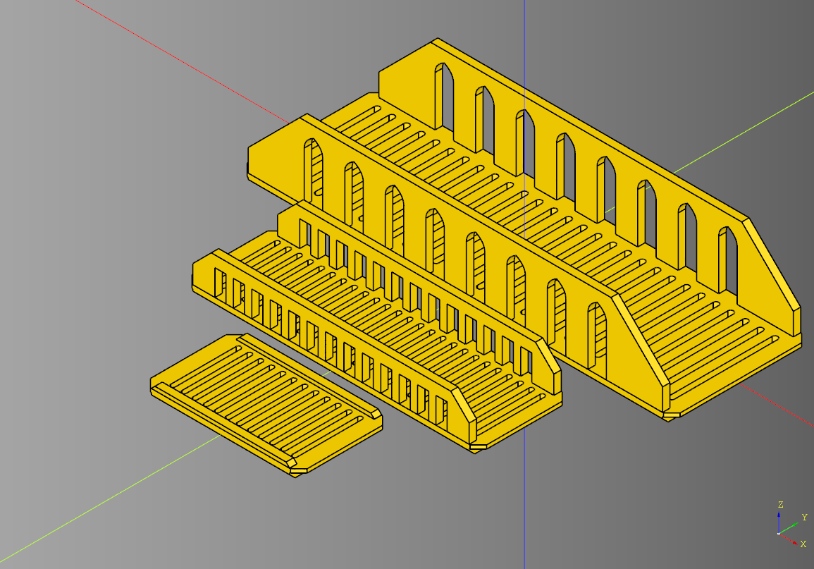 Walkway terrain by medicationforall download free stl model