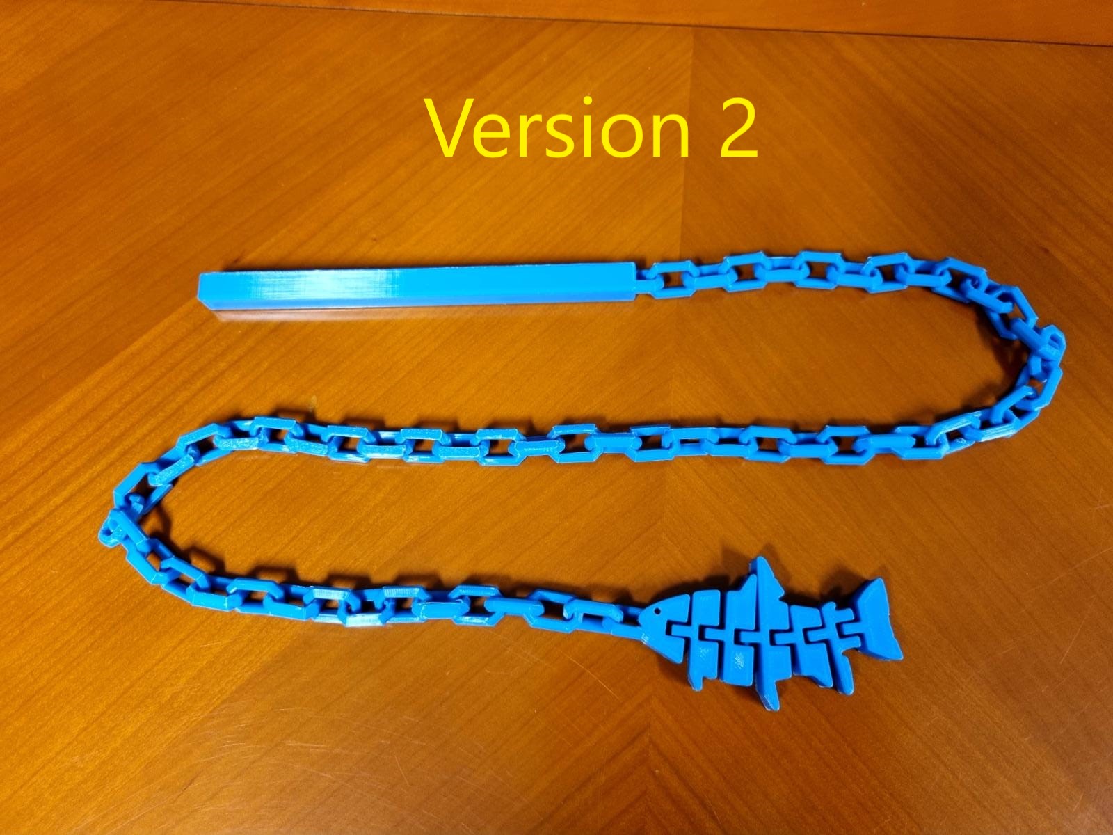 Cat toy with articulated fish! 3D model thumbnail