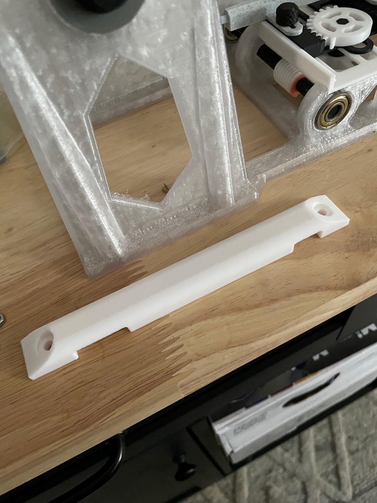 Hold down bracket(s) for main body