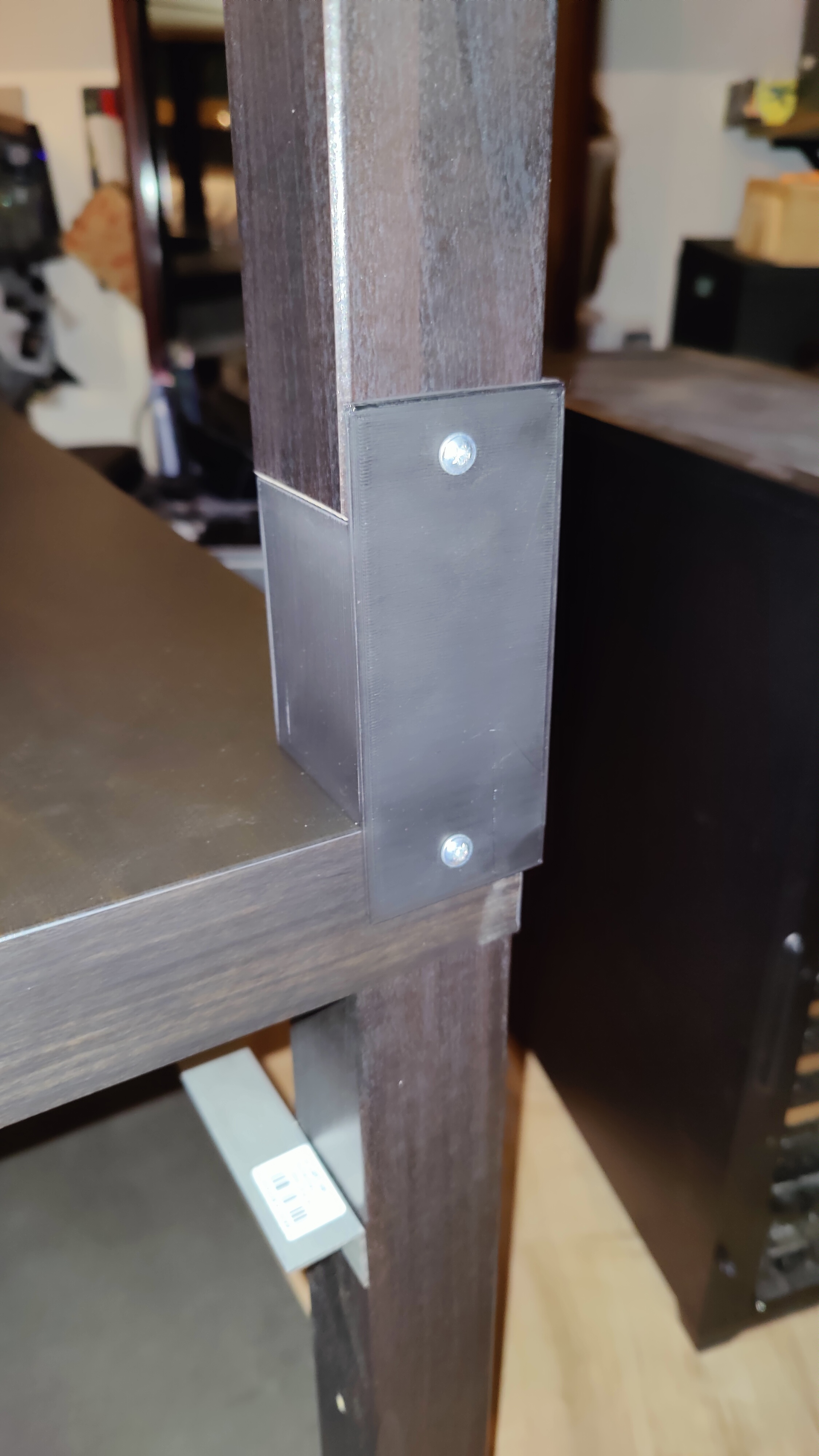 IKEA Lack leg extender for joining Lack tables by xhighway999 Download free STL model