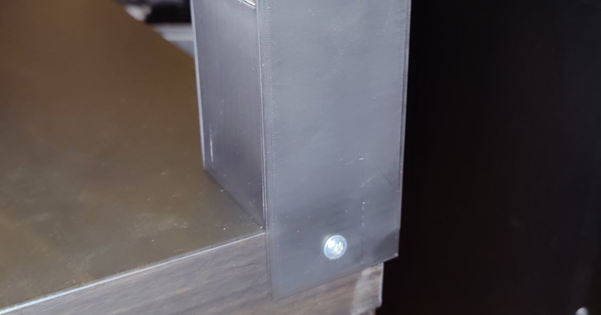 IKEA Lack leg extender for joining Lack tables by xhighway999 Download free STL model