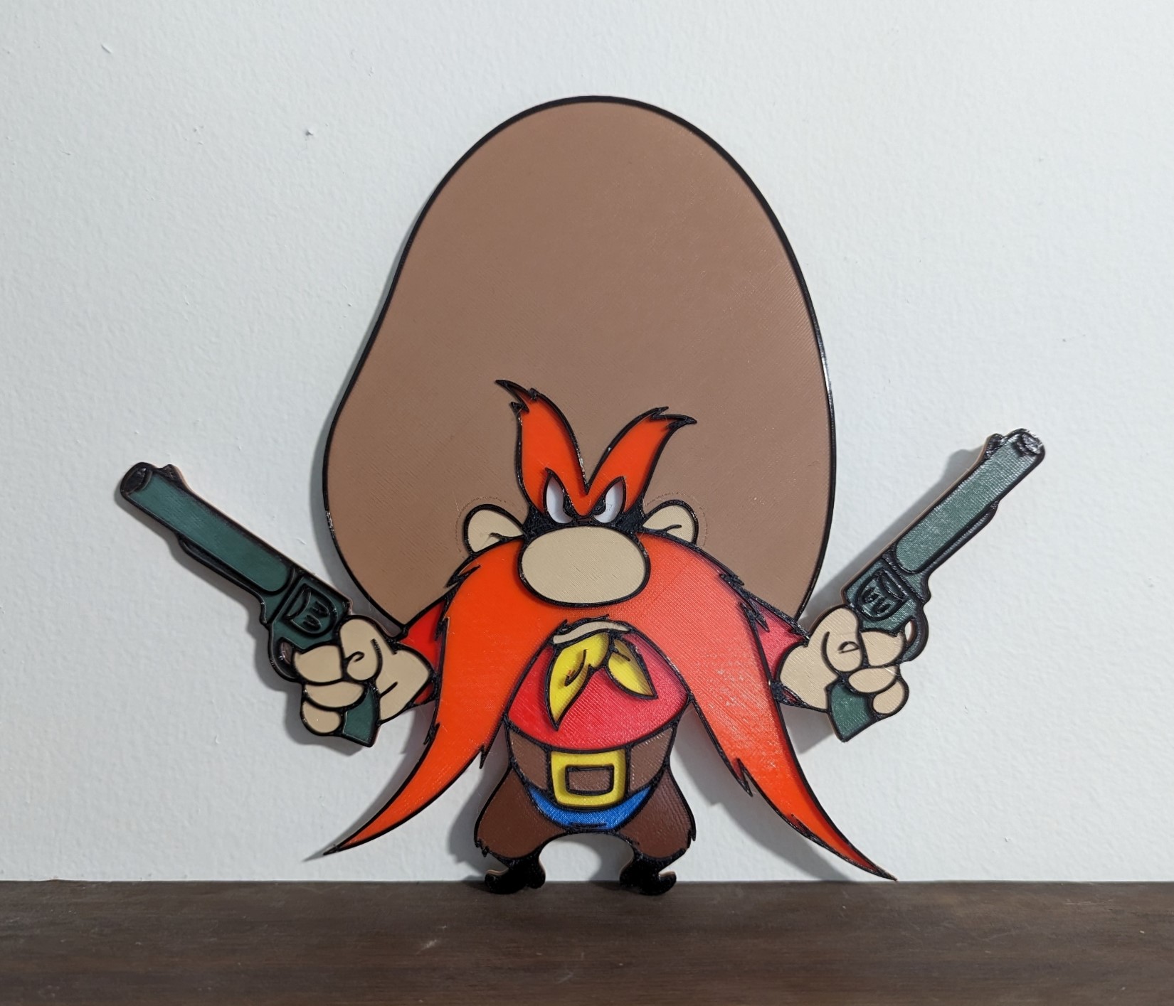 Yosemite Sam Von Imagine That Kostenloses Stl Modell Herunterladen Printables Com