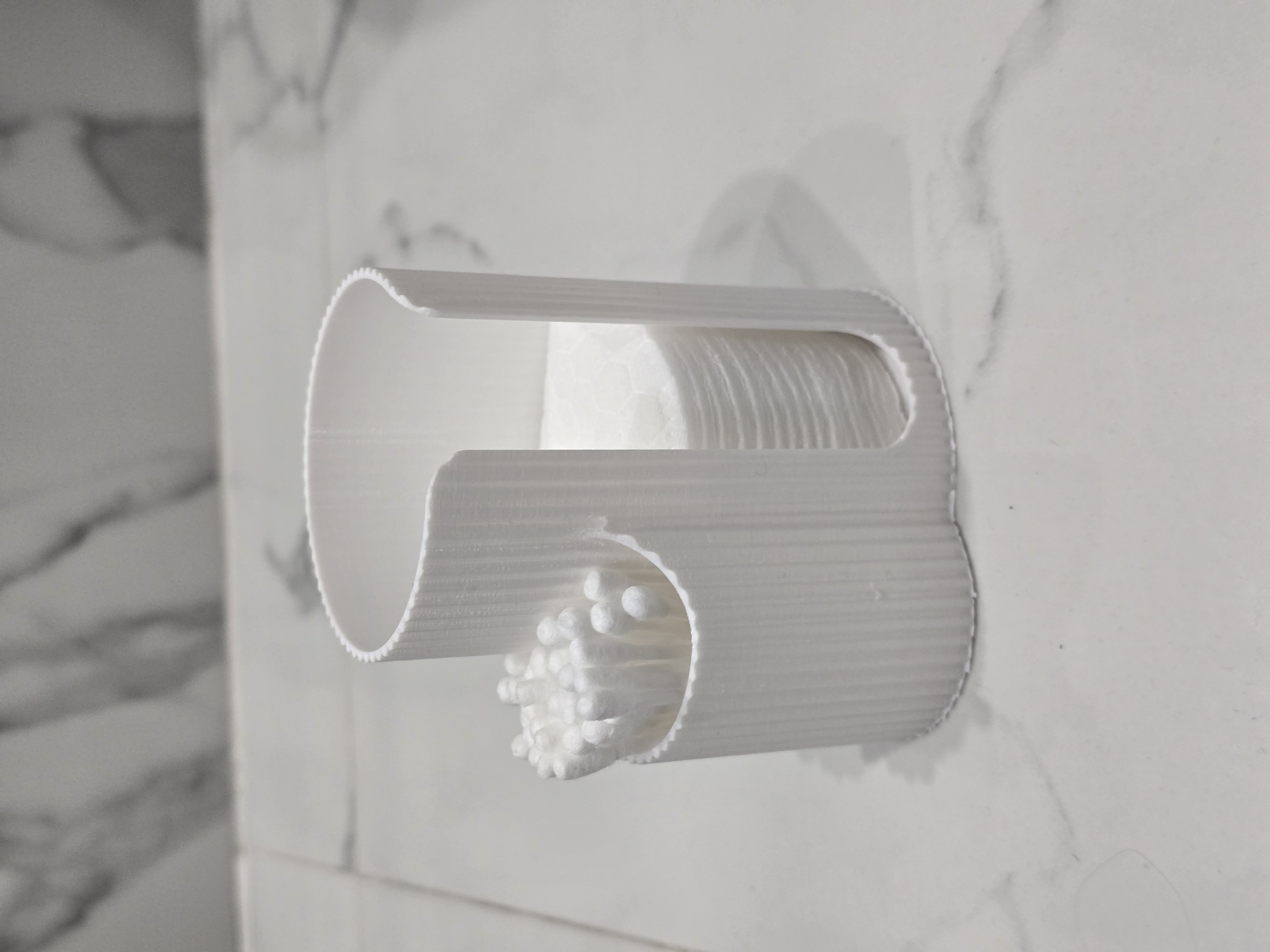 Organizer for q-tips and cotton pads