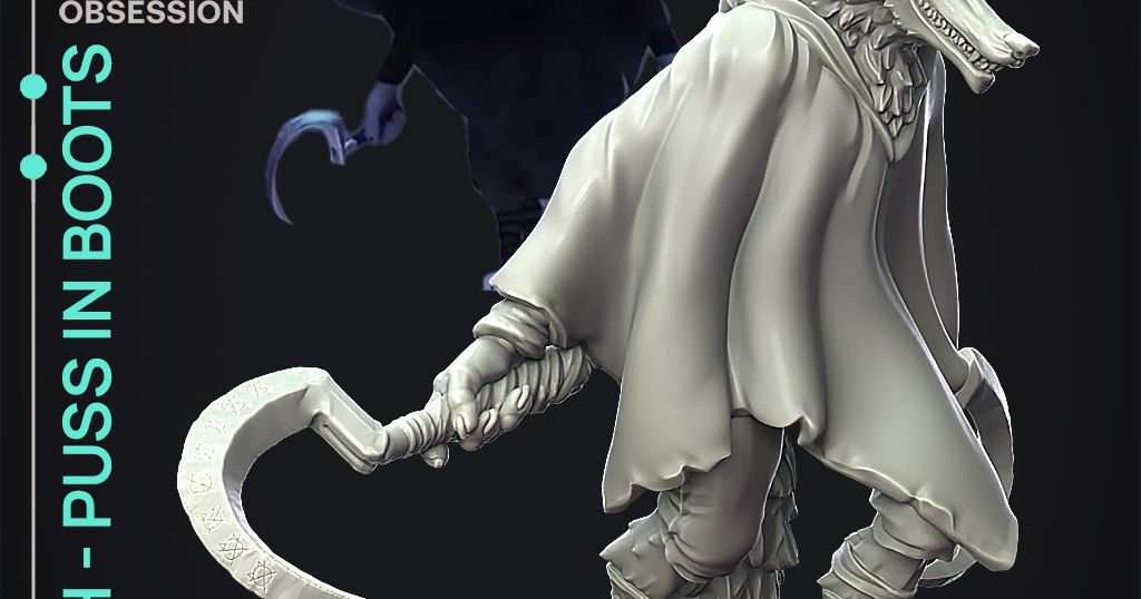 Death Puss in boots Puss in boots 2 Fan Art by Printed Obsession