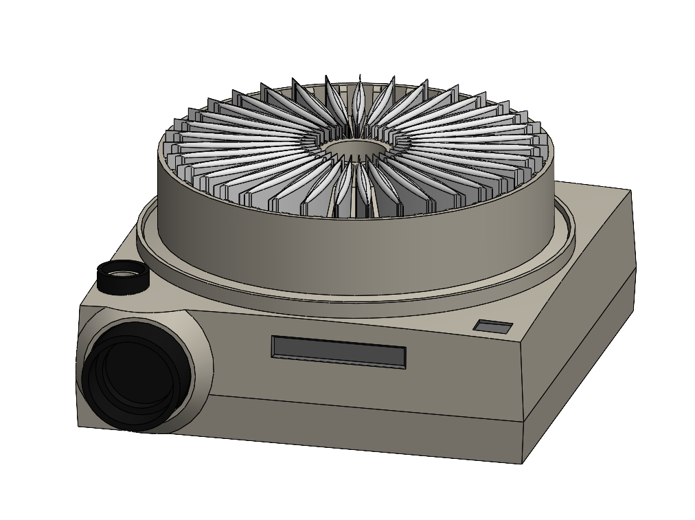 Slide Projector Tea Organizer