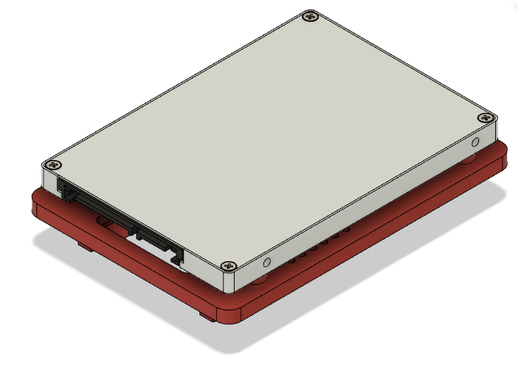 SSD 7mm Mounting Wall Gizmo - ElementSystem Compatible