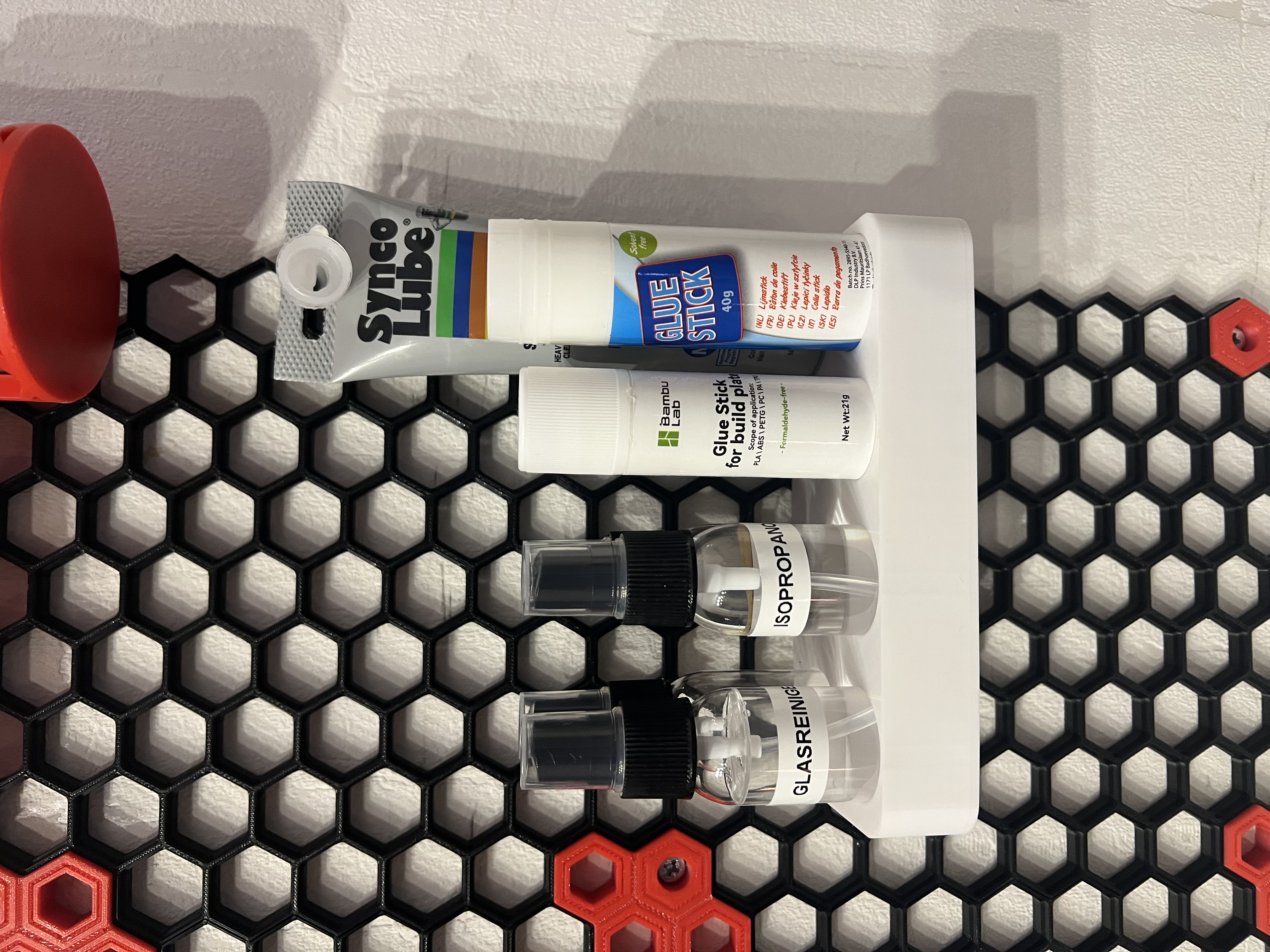 Honeycomb Bottles Storage