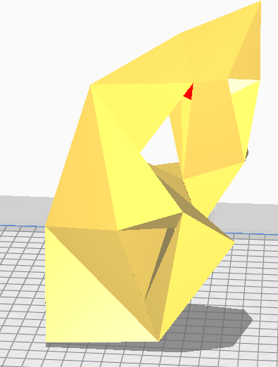 even lower poly the thinker